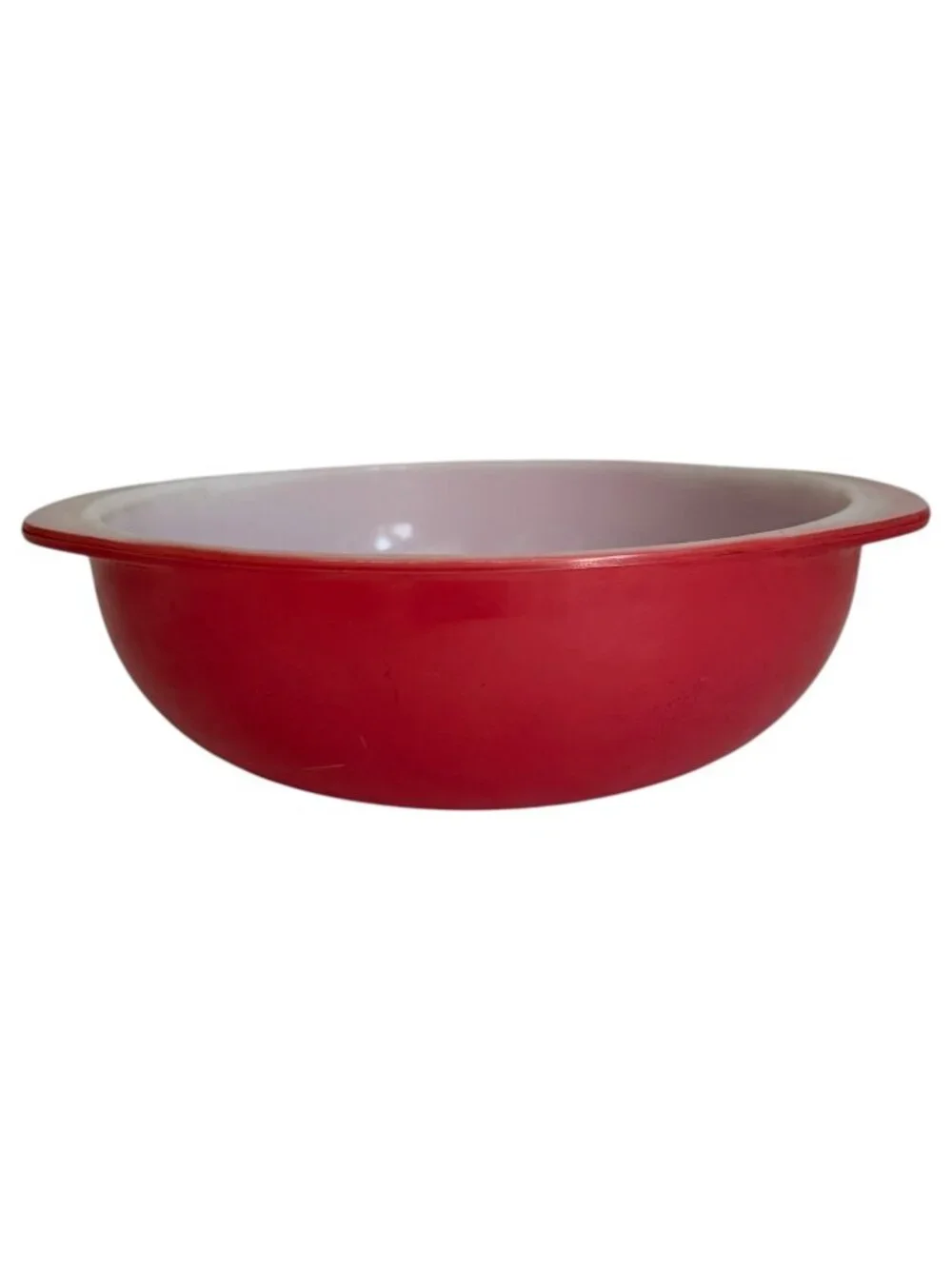 Pyrex Flamingo Pink Casserole‎ Dish 2 Quart Round Bowl 024 No Lid Made USA VTG